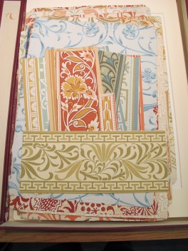 Lewis Foreman Day, wallpaper samples, V&A Museum